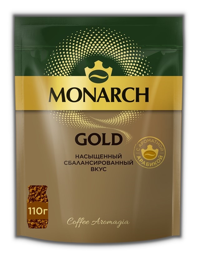 Кофе МОНАРХ ГОЛД натур.раств.сублимир м/у 9*110г ФП