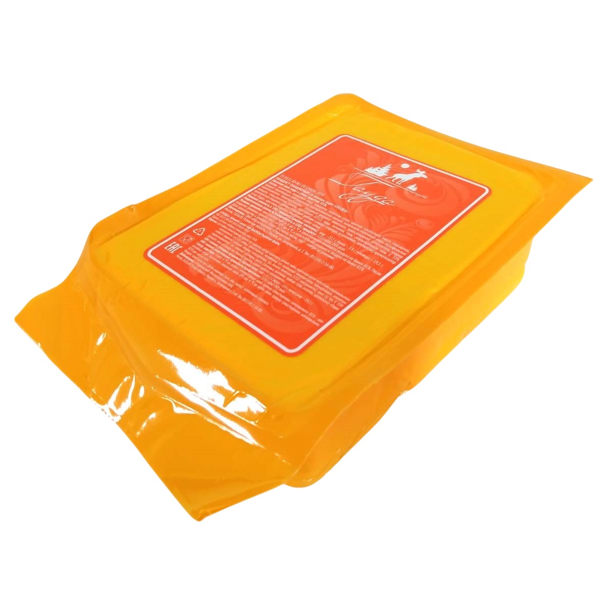 Продукт плавленый со вкусом сыра Гауда, брусок 800г