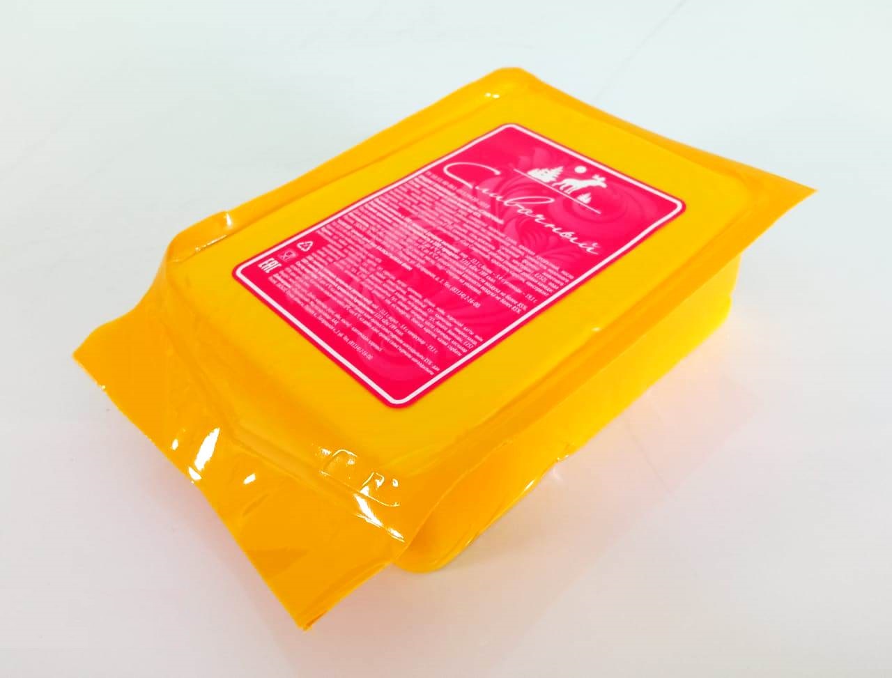 Продукт плавленый со вкусом сыра Сливочный, брусок 800г НДС 20%