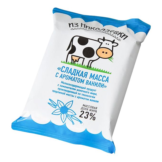 Масса с ванилью "Из Николаевки" 23% 180гр*10 (НМК)