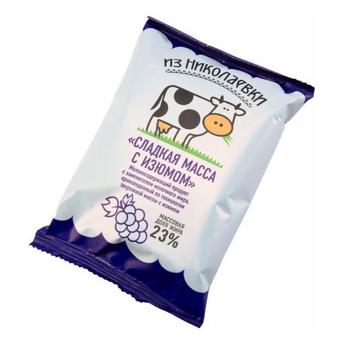 Масса с изюмом "Из Николаевки" 23% 180гр*10 (НМК)