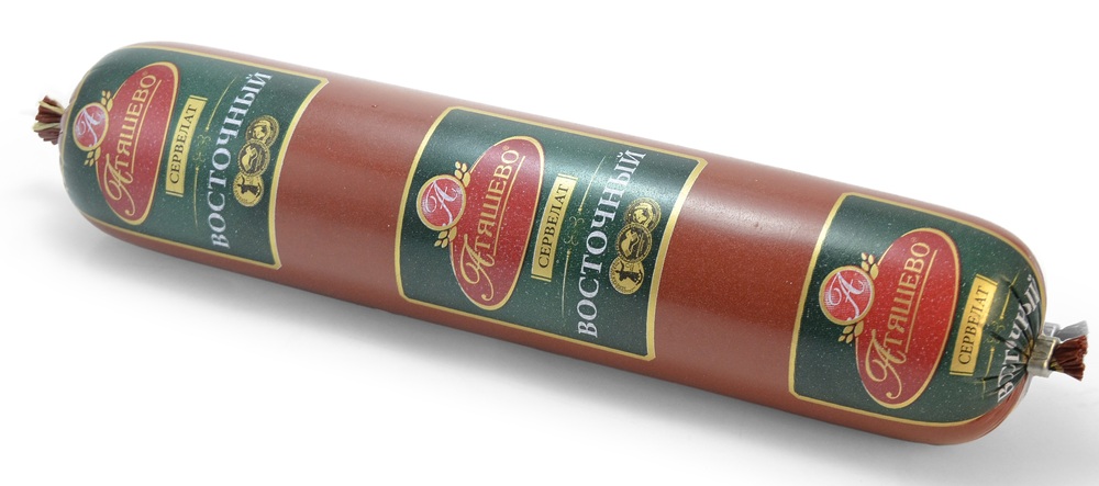 Сервелат в/к Атяшево Восточный 0,6 кг (40 суток)