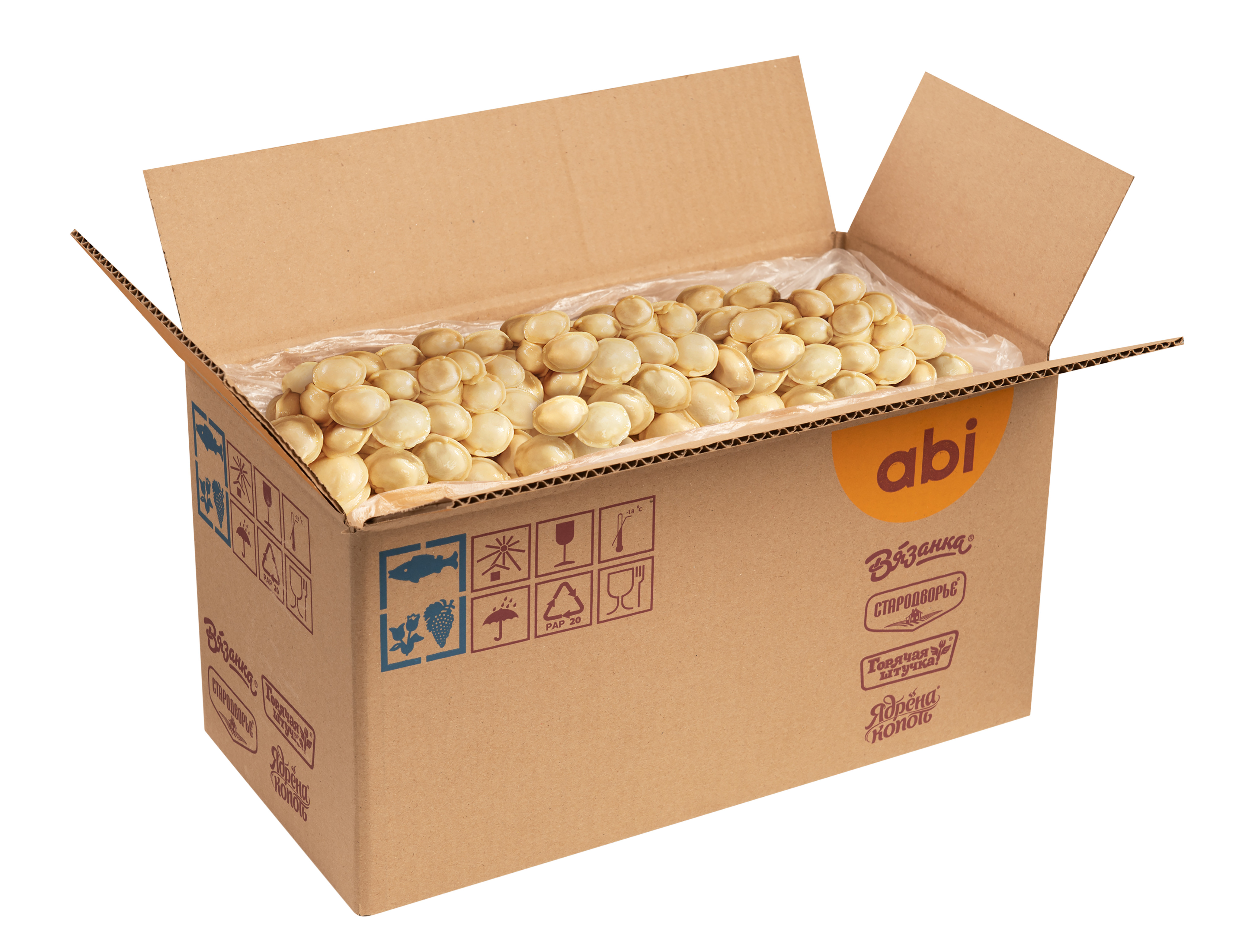 Пельмени Пуговки с говядиной и свининой 5 кг (180)