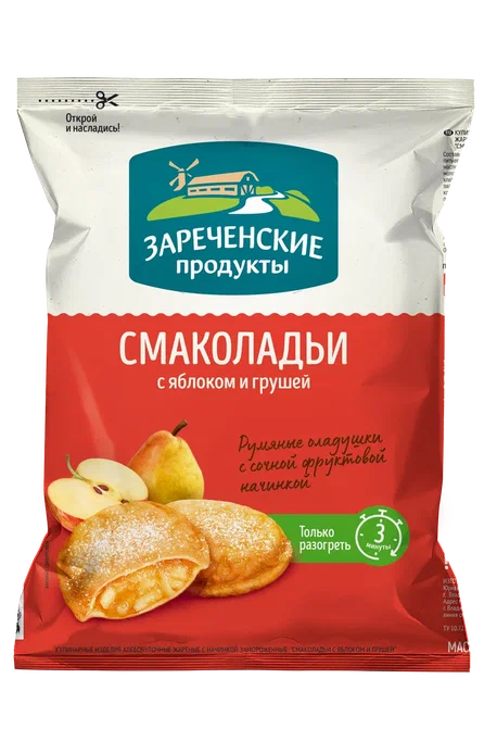 Смаколадьи с яблоком и грушей Зареченские продукты