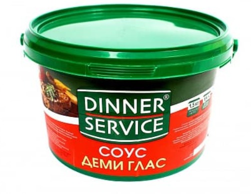 Соус Демиглас Диннер Сервис сухой ведро 1,5 кг