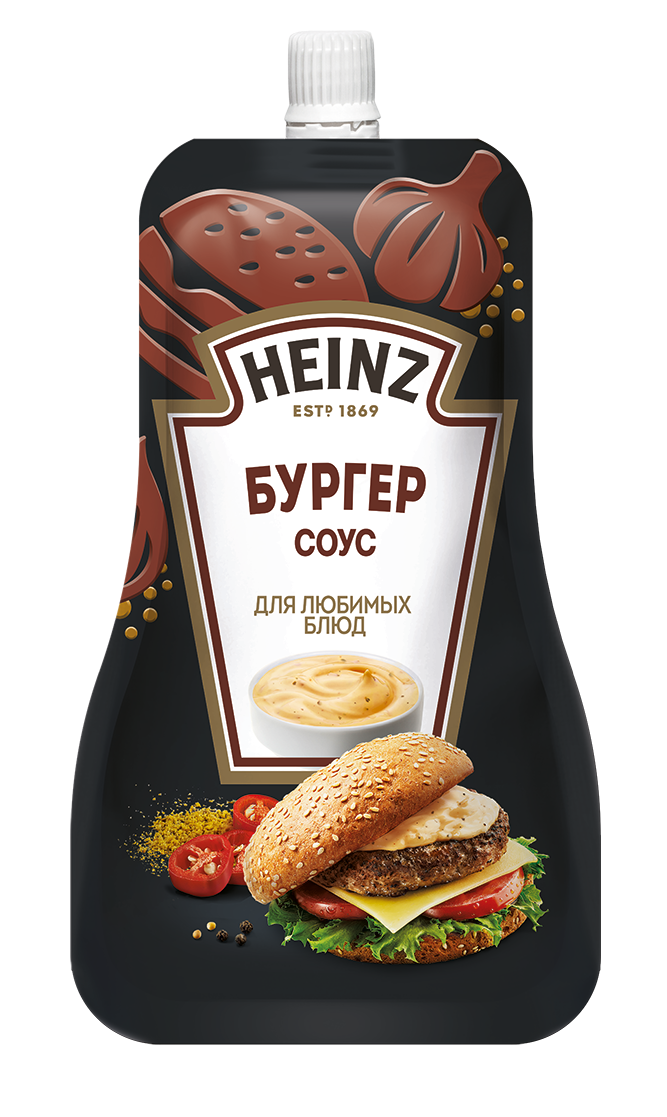 Соус Хайнц Бургер Пауч (14) 200г
