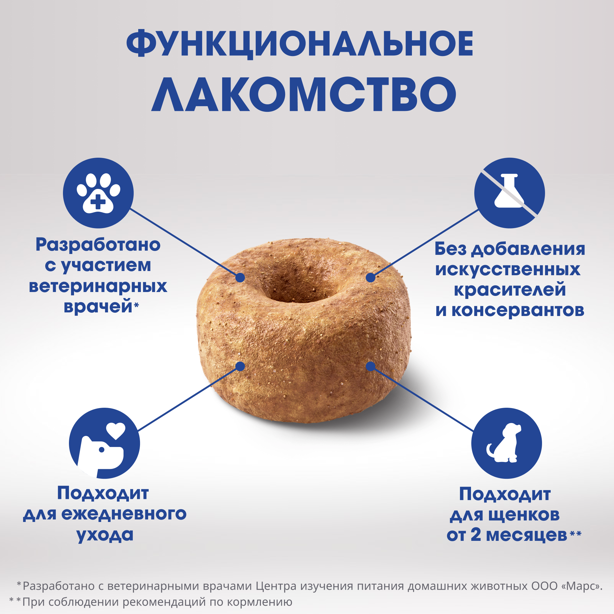 Лакомство для собак PERFECT FIT™ IMMUNITY, говядина с добавлением экстракта бархатцев, 90г