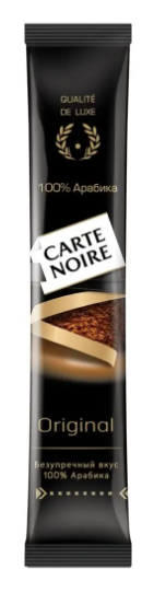 Кофе КАРТ НУАР натур.раствор.сублимир 30шт*20бл*1,8г