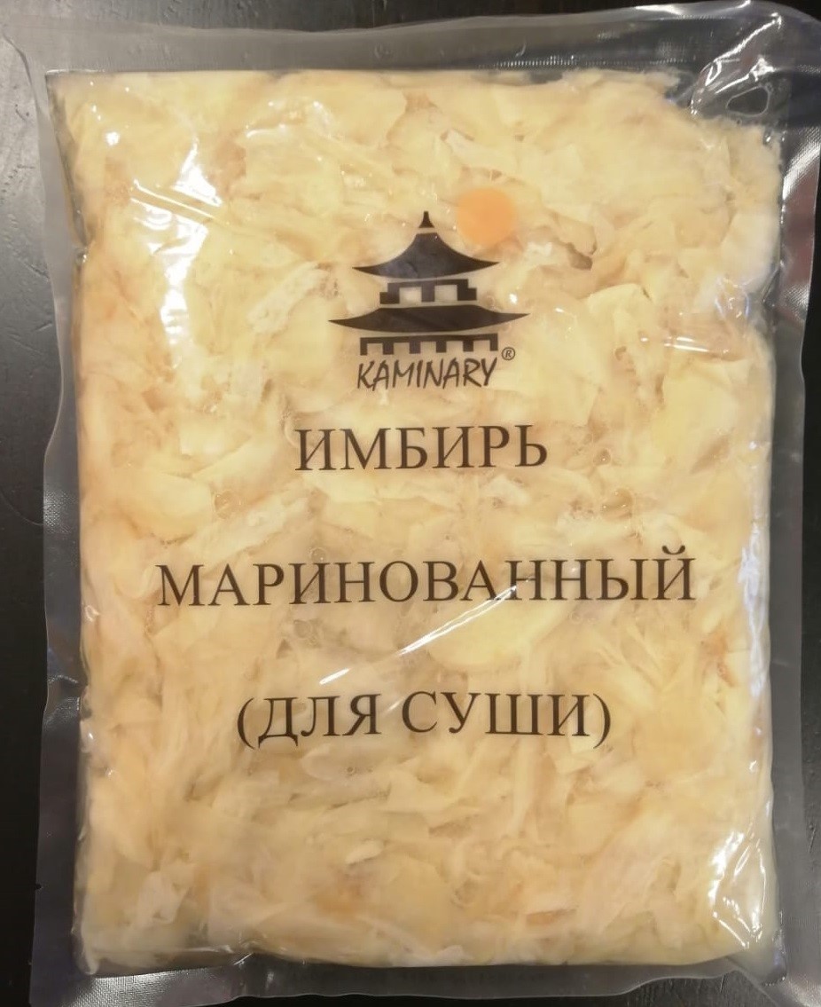 Имбирь белый маринованный KAMINARY  LTF  1кг  1/12 шт