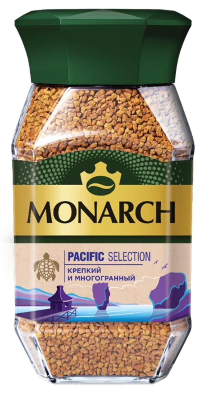 Кофе МОНАРХ Pacific Selection натур.раств.сублимир с/б 12*90г