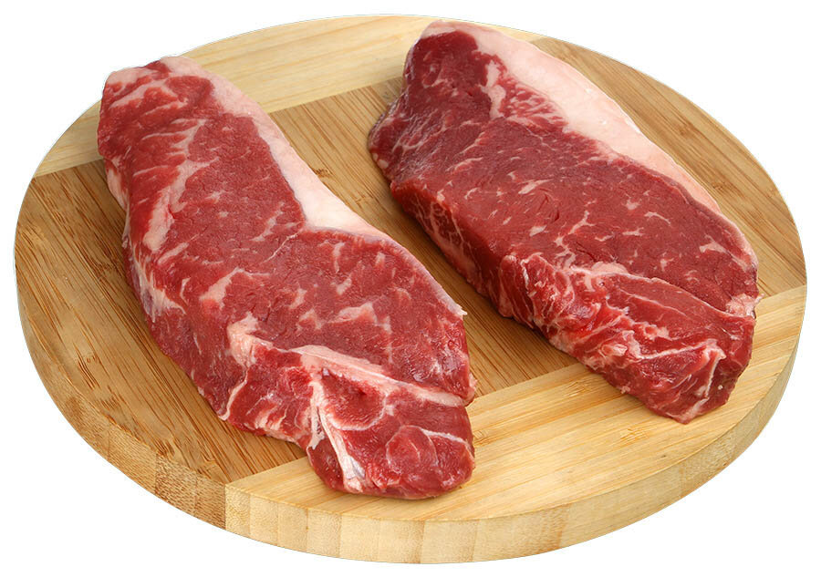 Стейк Мираторг Стриплойн (отруб тонкий край) PRIME