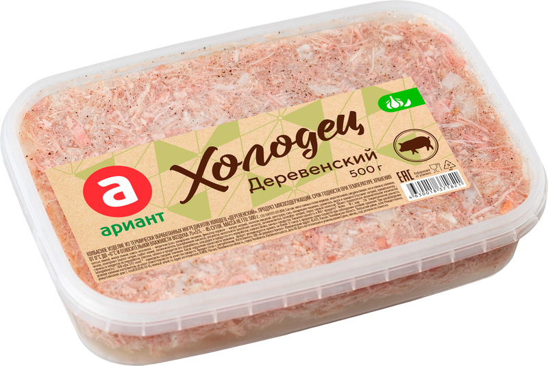 Холодец Ариант Деревенский 500 гр(45 суток)