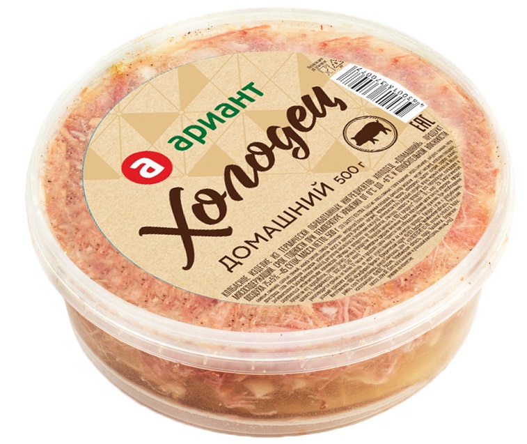 Холодец Ариант Домашний 500 гр(45 суток)