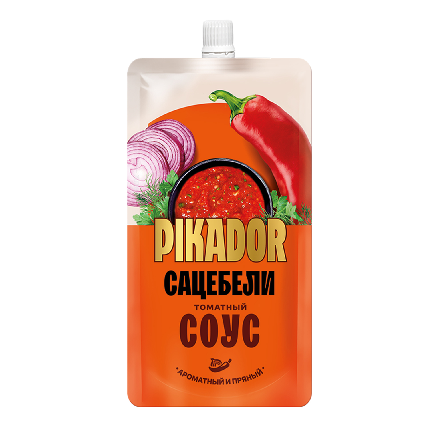 Томатный соус PIKADOR Сацебели Дой-пак, 200г, Россия