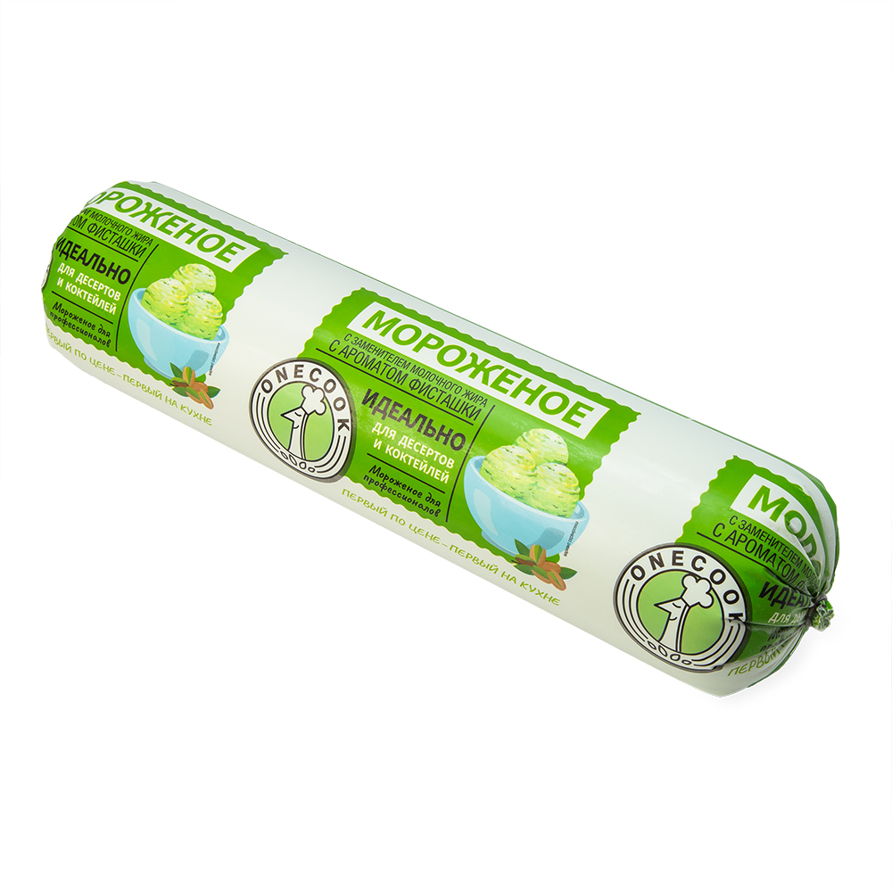 03.Мороженое ONE COOK с аром. фист. 6% пакет 1000г код 161