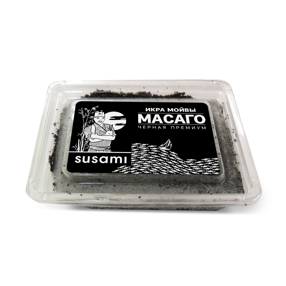 Икра масаго SUSAMI черная 500г