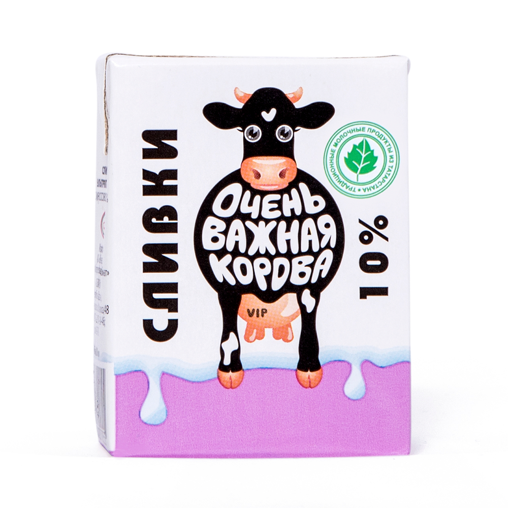 Сливки стерилиз. ОВК 10% ТБА 200 г