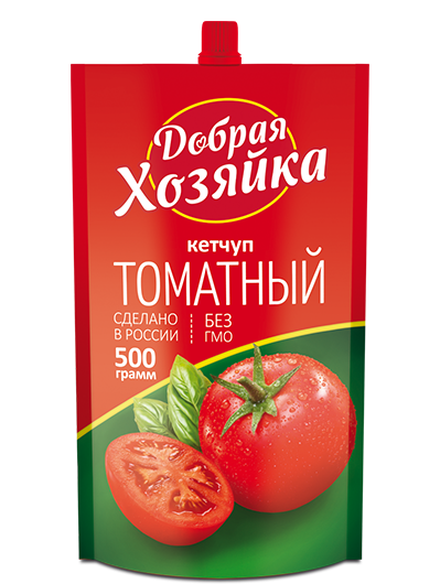 Кетчуп Томатный Добрая Хозяйка  д /п 500 гр.