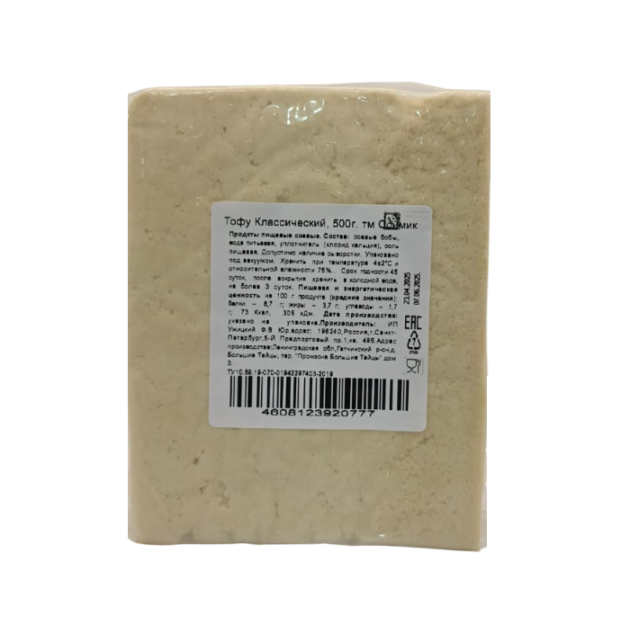 Творог соевый тофу (Соймик) 0,5 кг