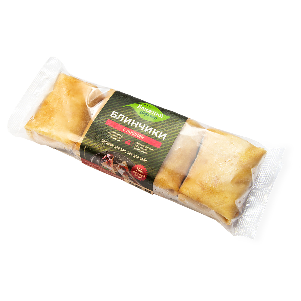 Блинчики Ближний Фермер с вишней , флоу-пак, 0,26 кг