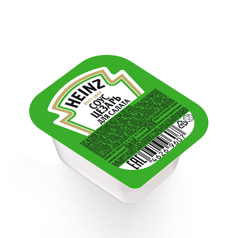 Соус Heinz Цезарь порционный дип-пот, 25мл