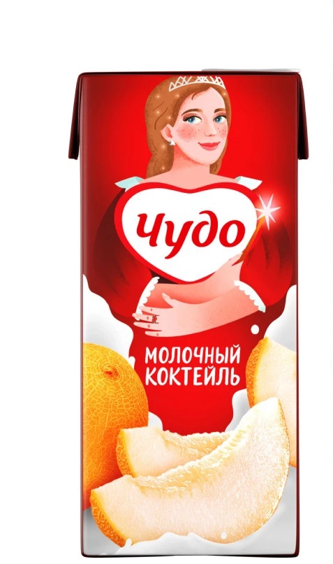Коктейль мол. Чудо 0,2л 2% дыня