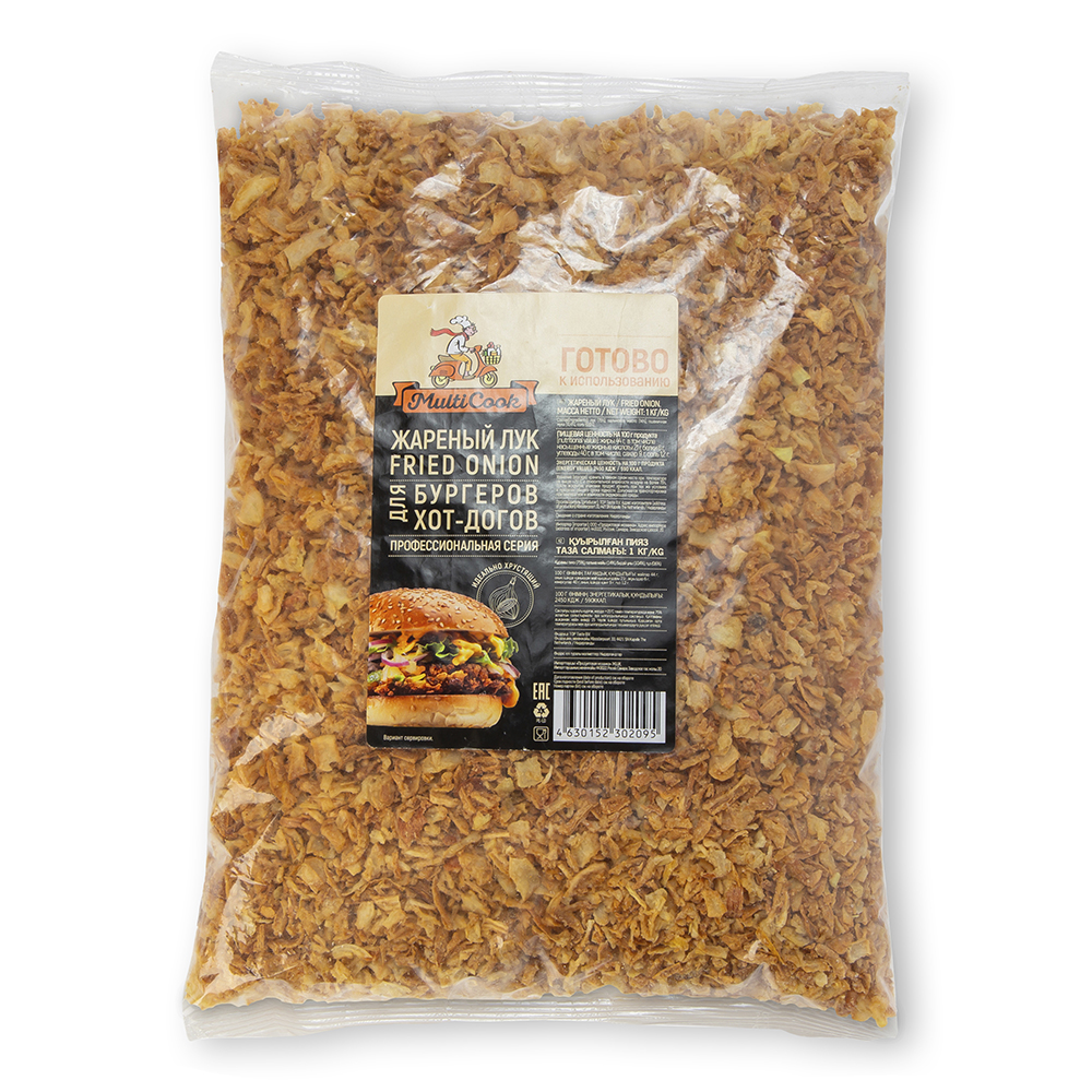 Жареный лук Multicook п/п 1 кг (Нидерланды)