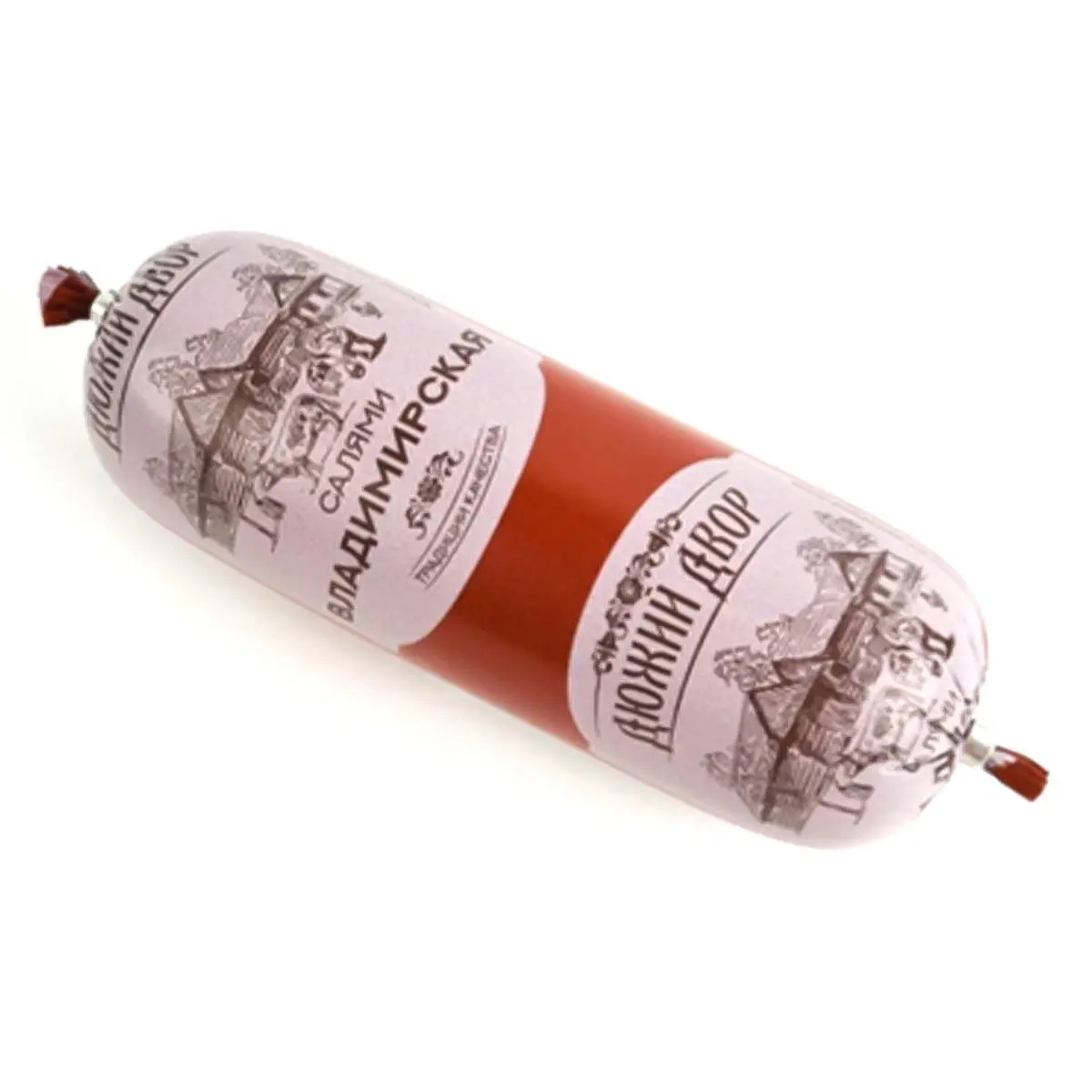 Колбаса п/к Атяшево Салями Владимирская в/у 0,35 кг (60 суток)