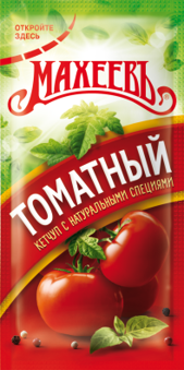 Кетчуп Махеевъ Томатный саше 10 гр.*120