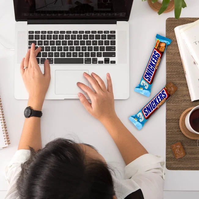 Шоколадный батончик Snickers Криспер 20г