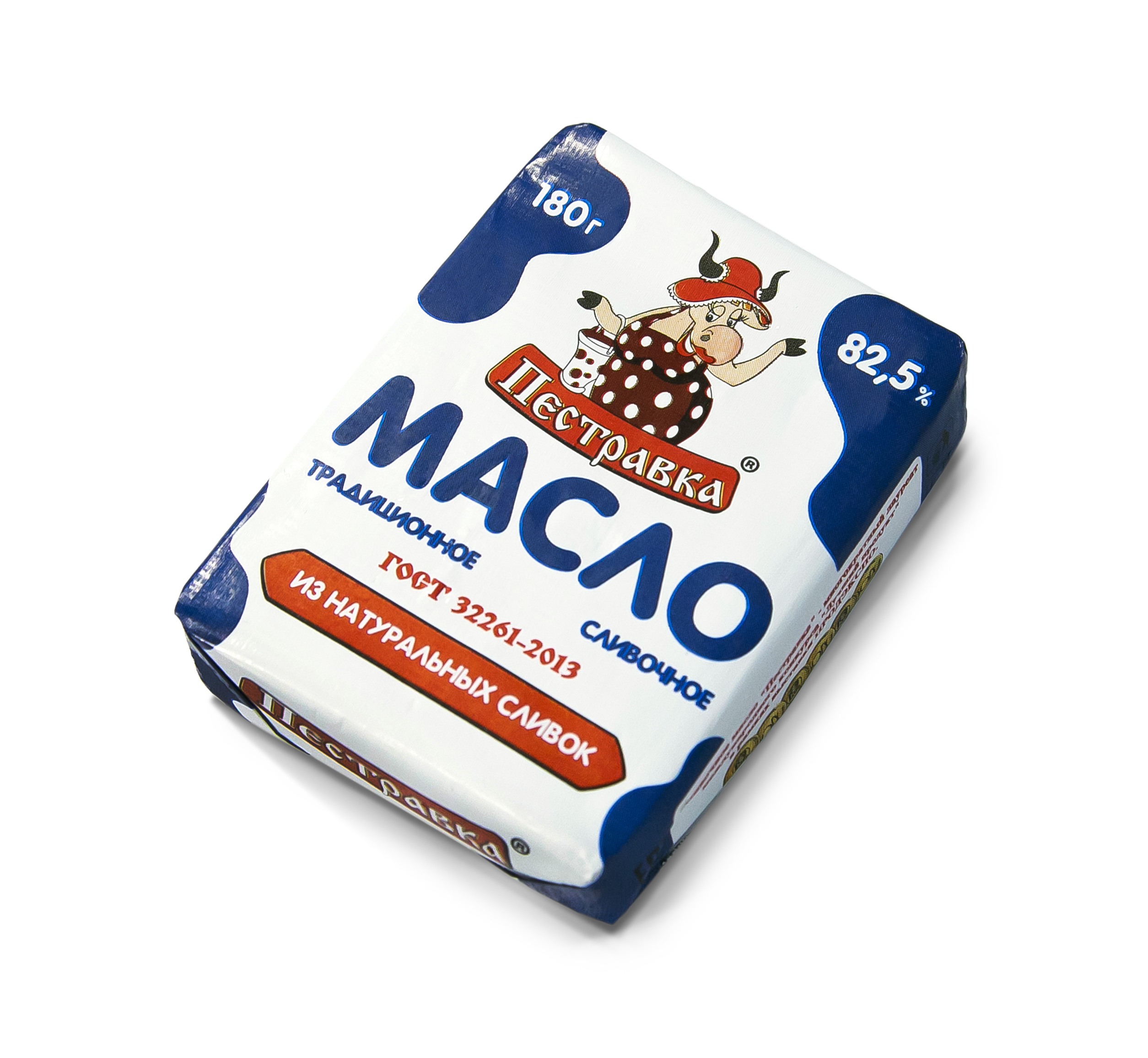 Масло Пестравка Традиционное 82,5% 180г/15шт   фас.