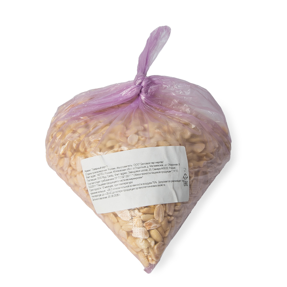Арахис жареный бланшированный 1кг