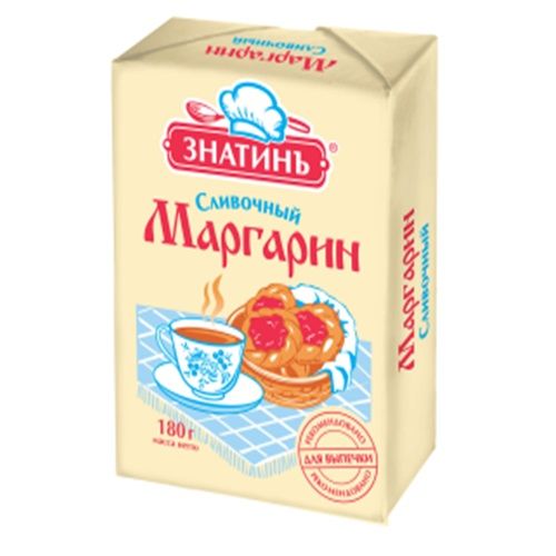 Маргарин Сливочный Сливочник 30% 180г/20шт пергамент