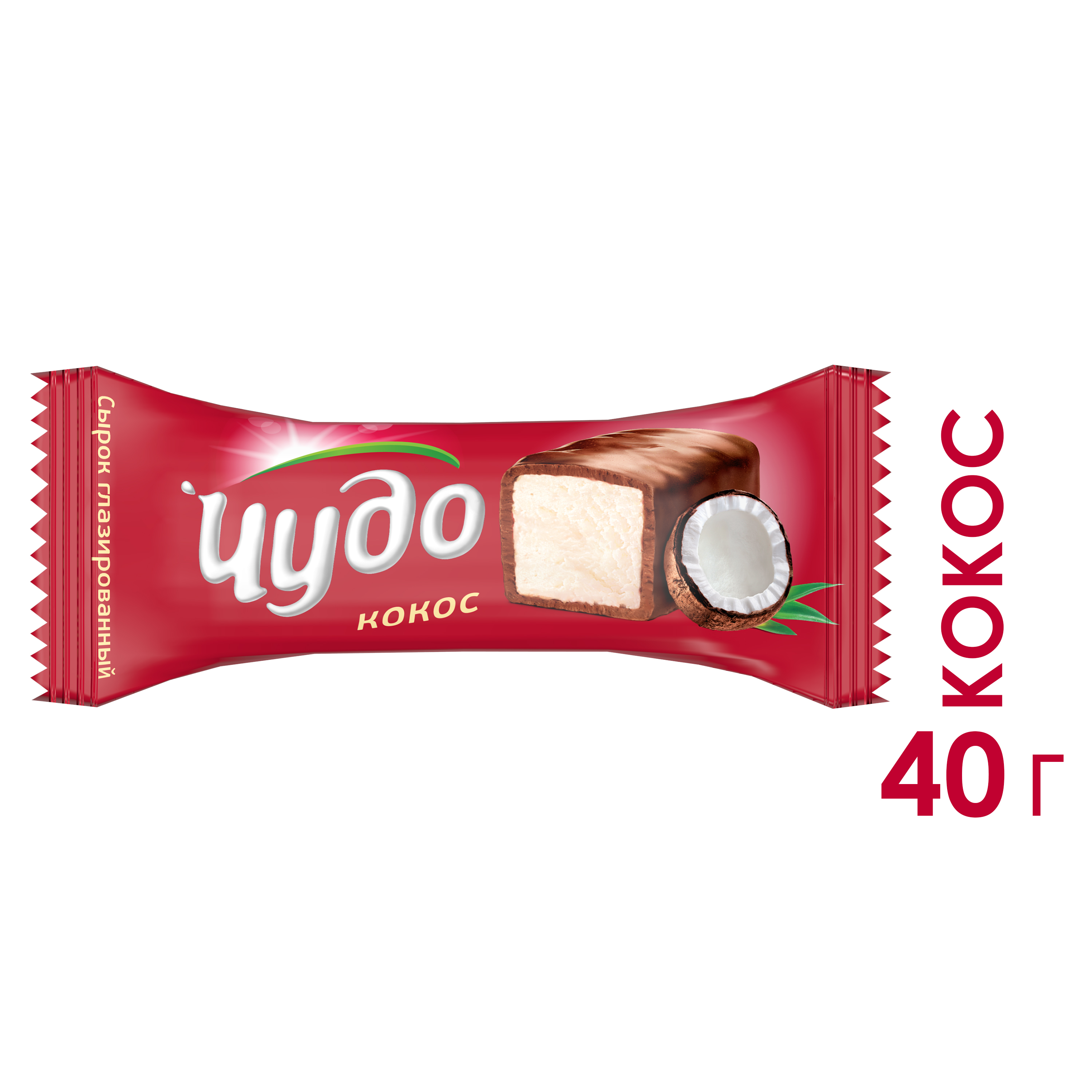 Сырок твор Чудо  Кокос  28,7% 40г