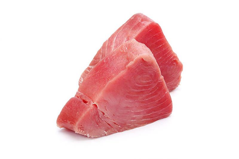 Тунец еллоуфин филе стейк 40+ с/м в/у 0,5 кг 1/20, 3700/02832