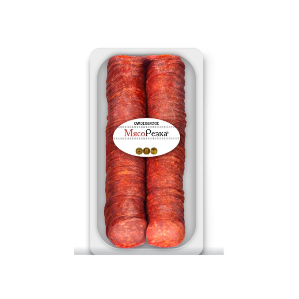 Колбаса "Пепперони" с/к нарезка, 0,5 кг