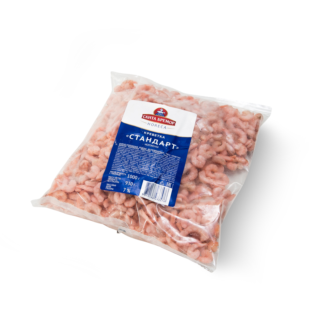 Креветка очищенная в/м 200/300 СБ (тепловодная) Стандарт 1 кг 1/6 шт