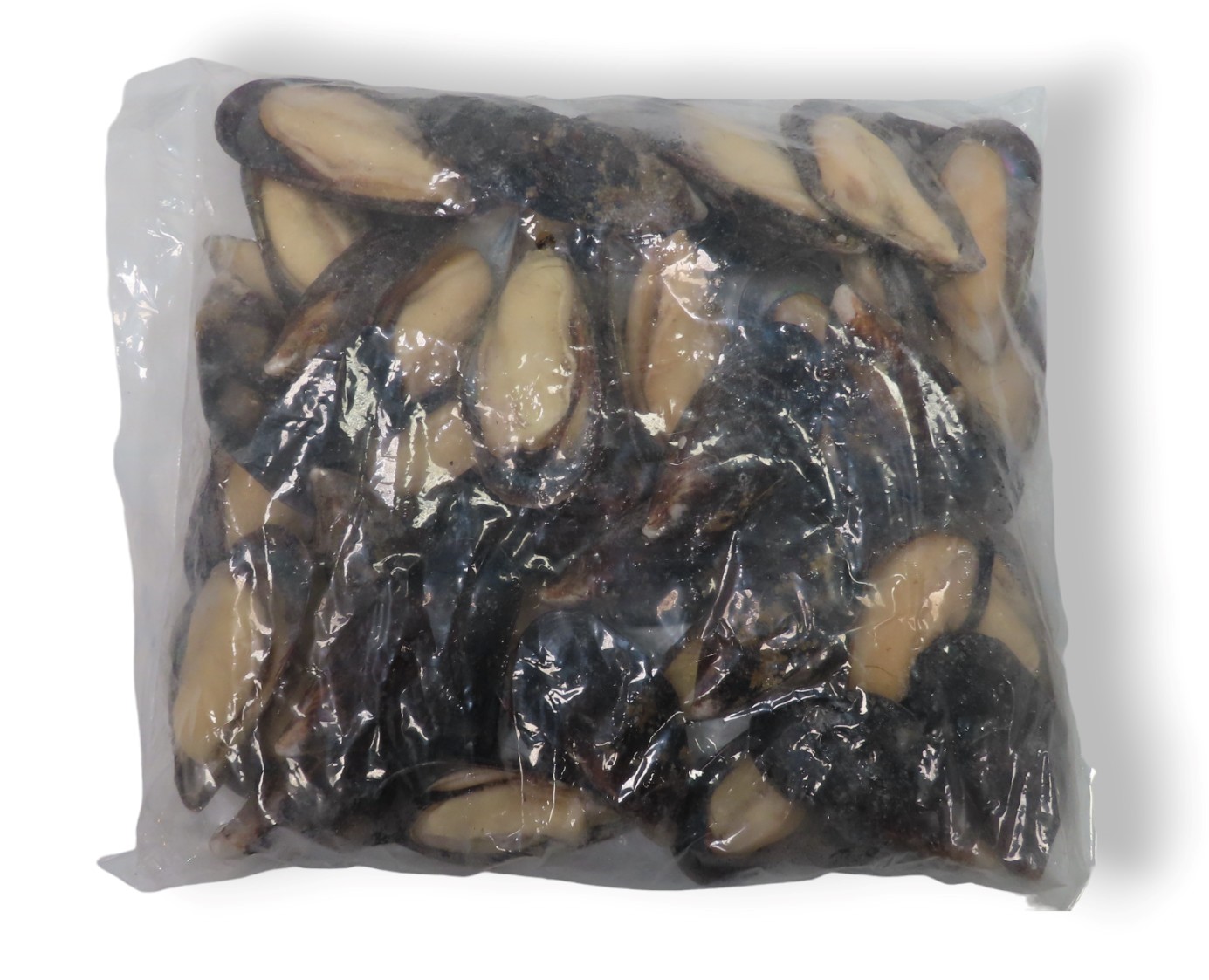 Мидии 1/2 ракушки 30/45, 1кг, 1/10, шт