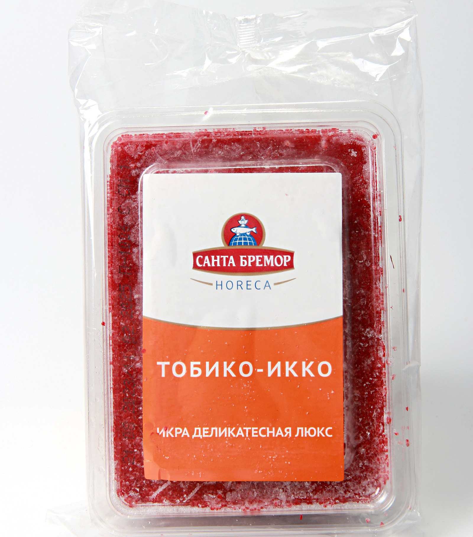 ИКРА ЛЕТУЧЕЙ РЫБЫ КРАСНАЯ "ТОБИКО-ИККО", 500 г