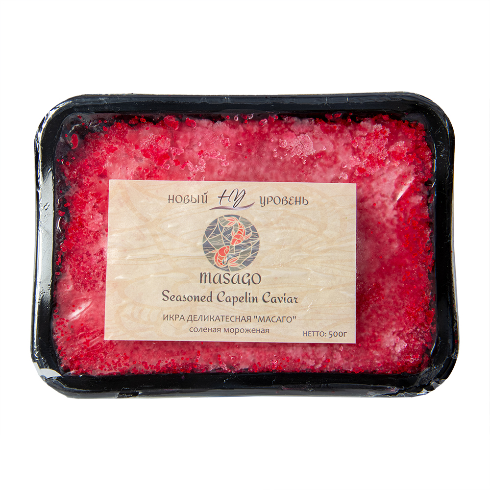 Икра масаго малиновая (ГФ), 500 г