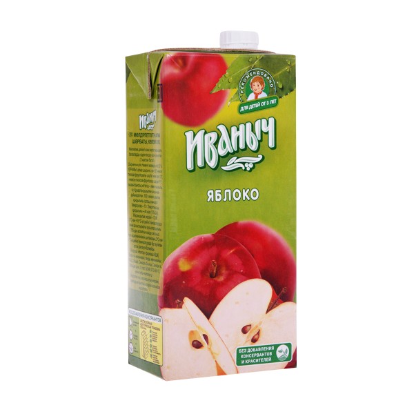 Нектар Яблочный 0,95л 12 шт Иваныч