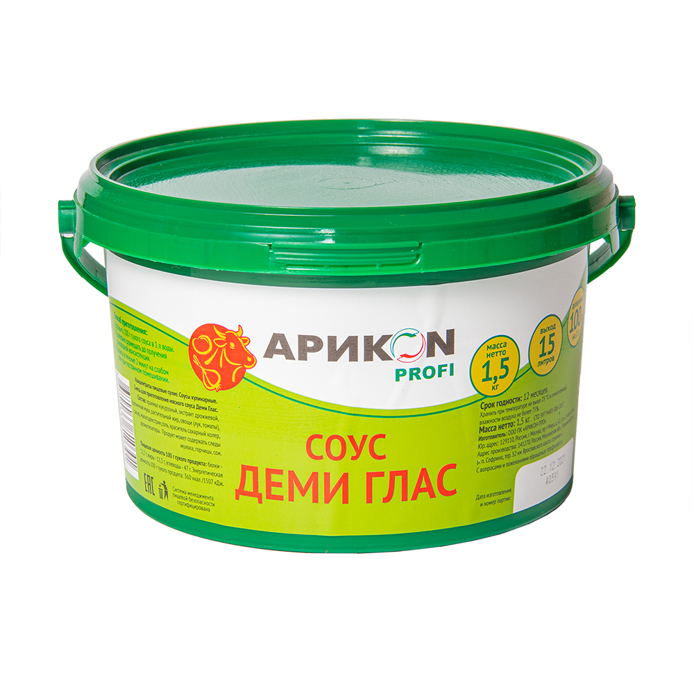 Приправа для приготовления соуса Деми Глас 1шт 1,5кг (ТД)