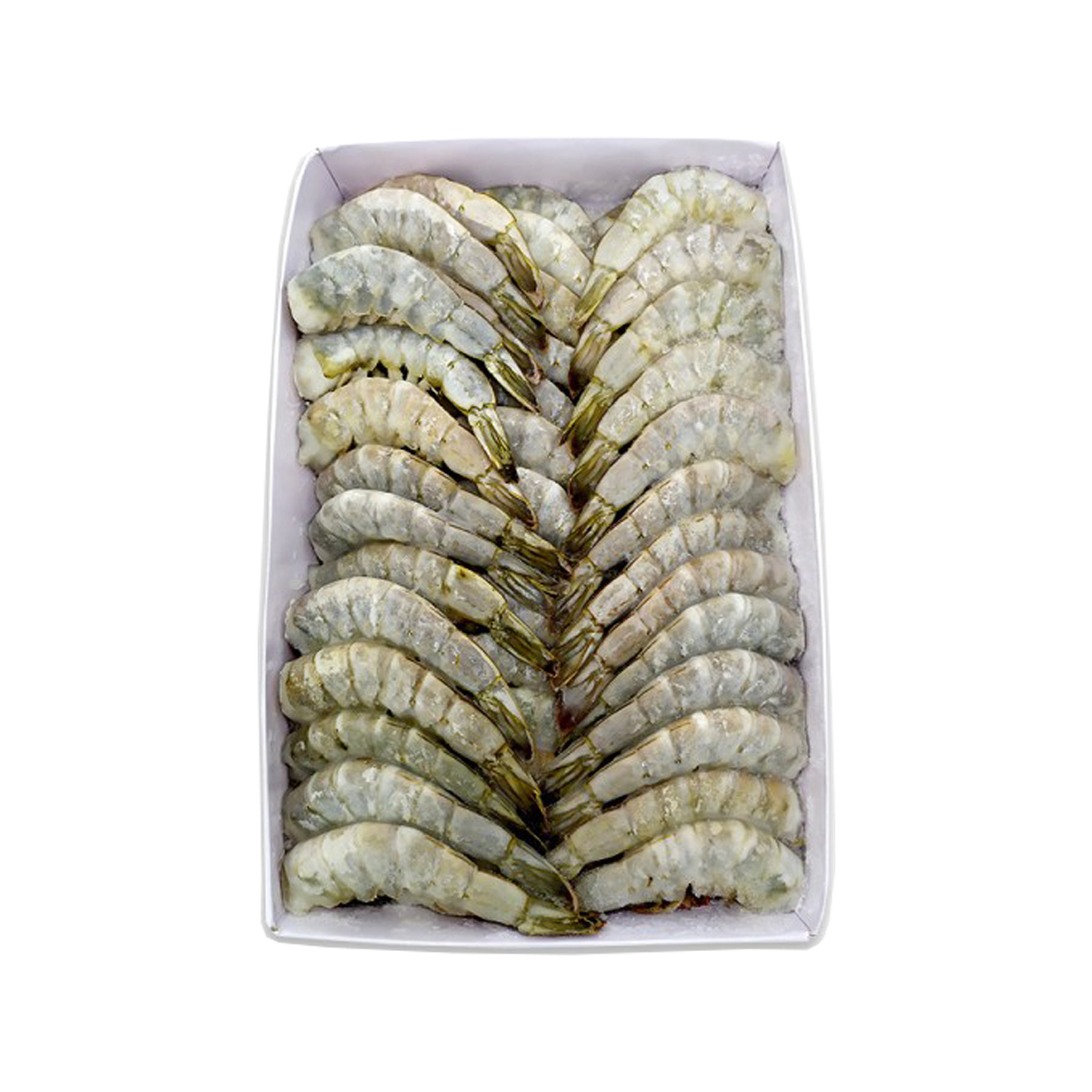 Креветка ВАНАМЕЙ сырая б/г 16/20, БЛОК 1,8 кг, Эквадор,