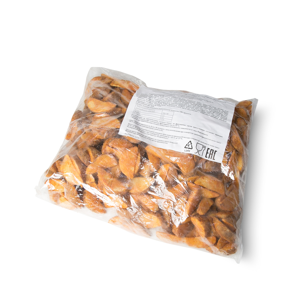 Картофельные дольки со специями Триумф TRW01 5шт /кор 2,5 кг