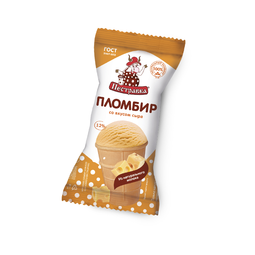 Мороженое ПЕСТРАВКА стакан сыр 24*100г (С30)