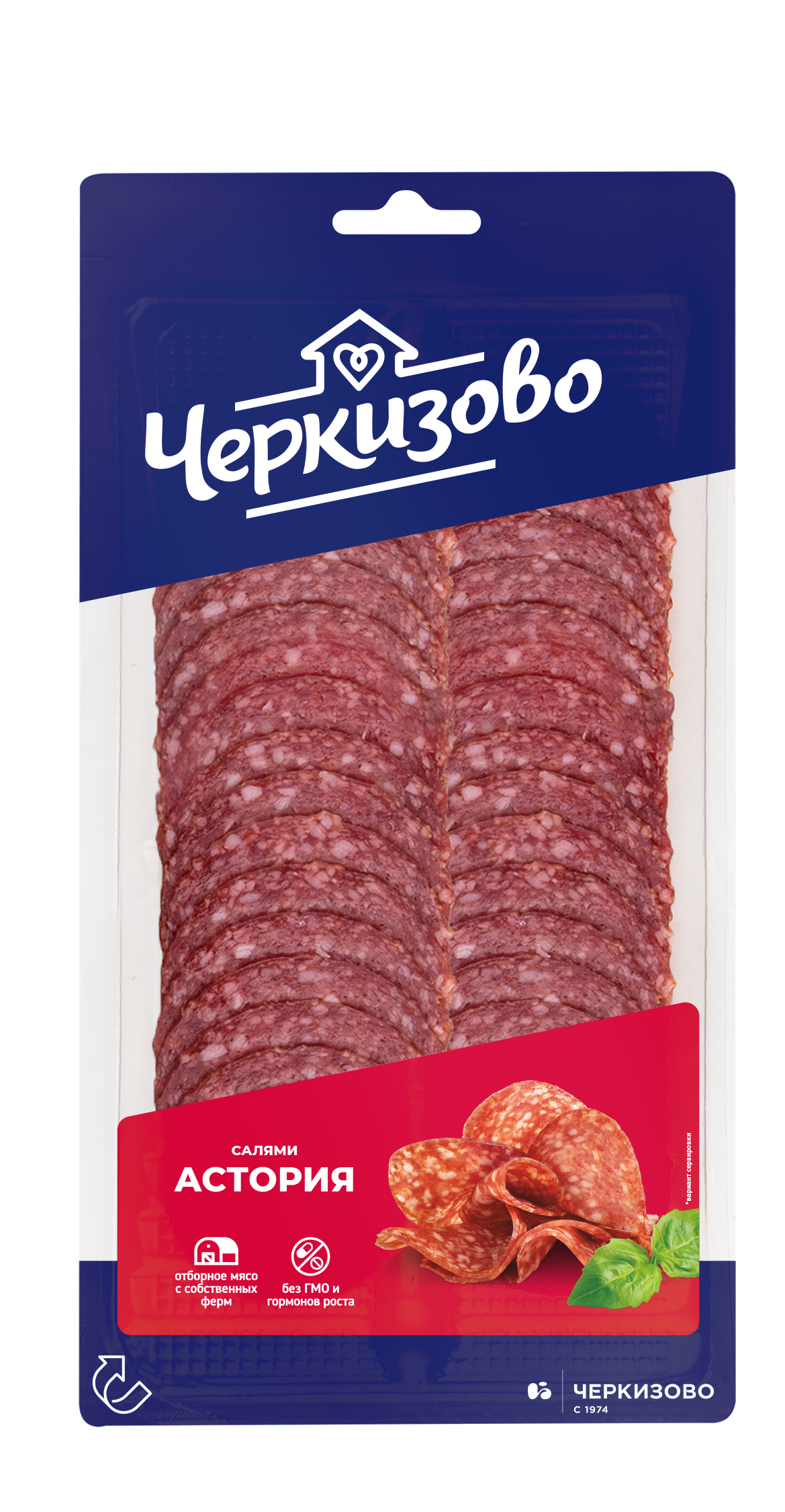 Колбаса Салями Астория нарезка фиб з/а шт 0,085кг (Ч)