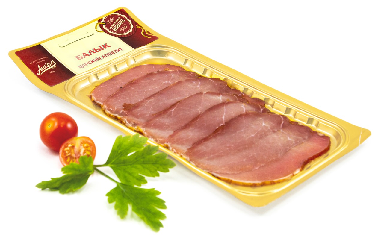 Балык Царский Аппетит СК нарезка  100 г ТМ Анком