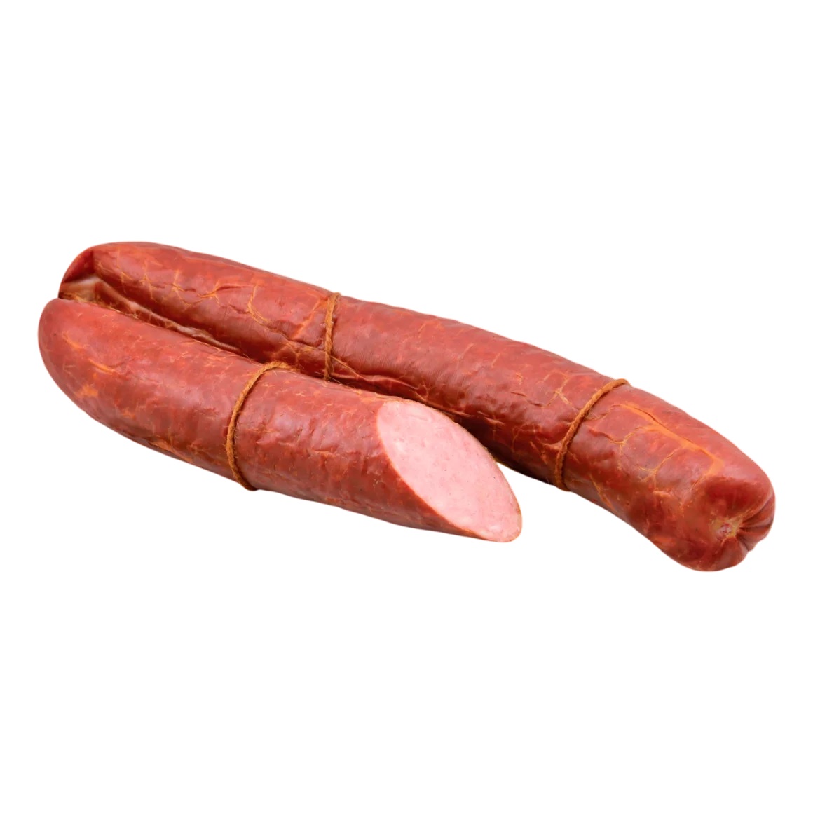 Говяжья колбаса кат А п/к (вязаная) ТМ Анком