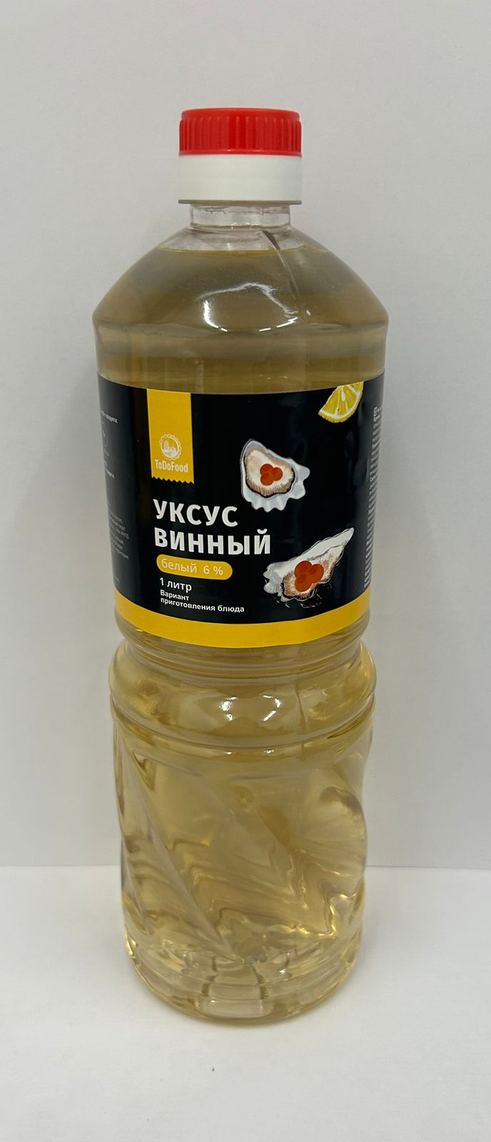 Уксус винный белый 6% 1 л