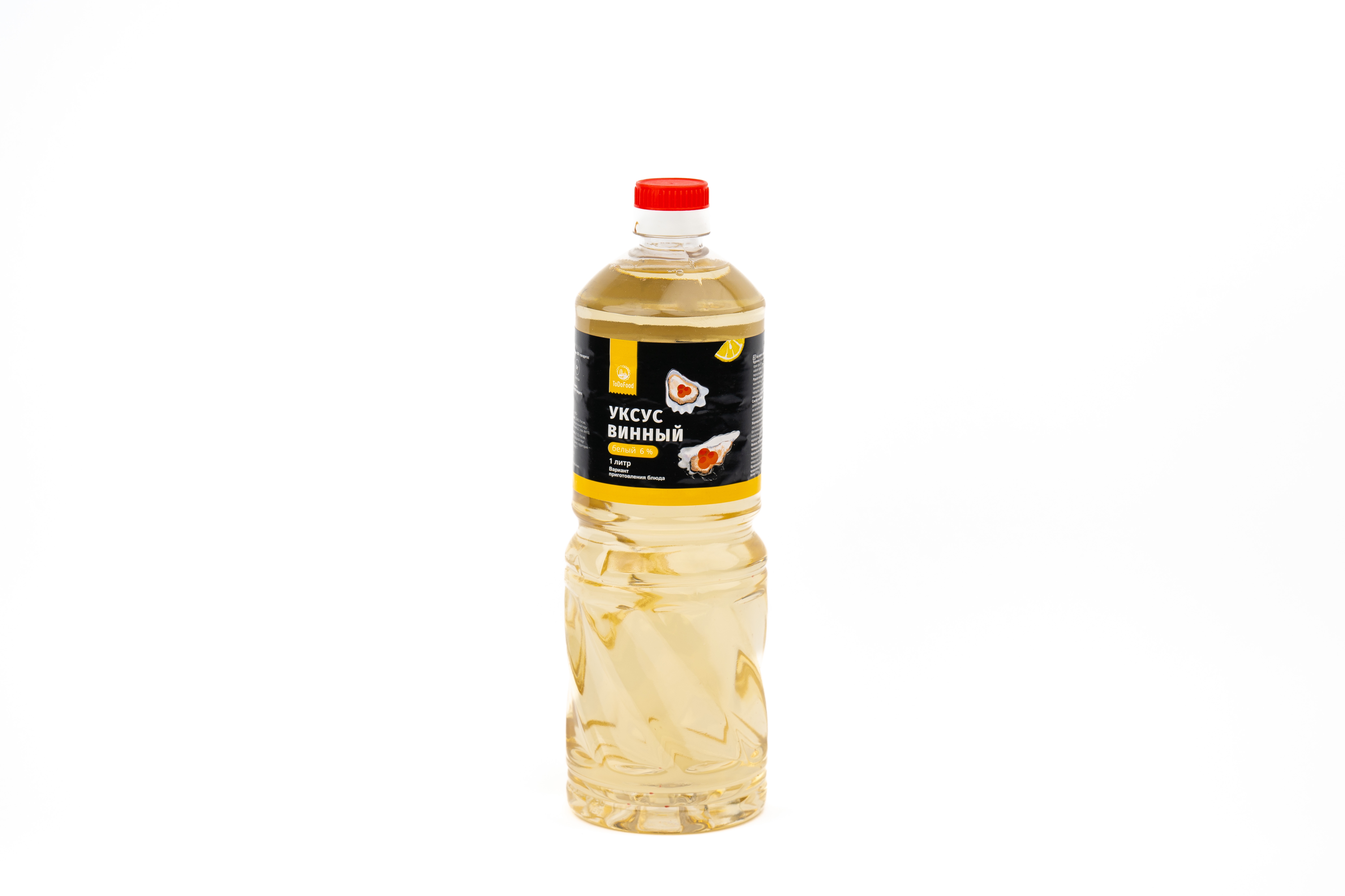 Уксус винный белый 6% 1 л